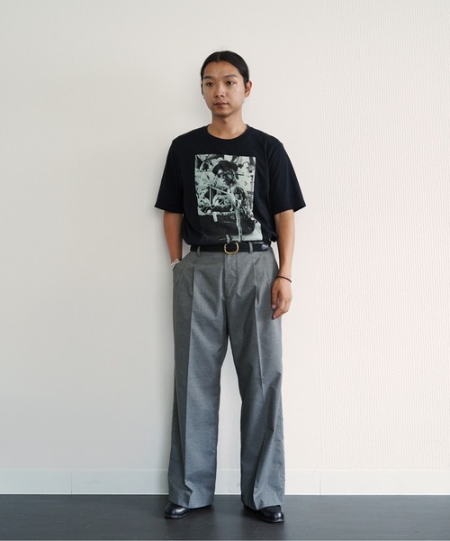 THRIFTY LOOK(スリフティールック)の「THRIFTY LOOK スリフティルック / "PROFESSORLONGHAIR" JAZZ TEE(Tシャツ/カットソー・メンズ・ブラック/ブラック系1・MEDIUM/X-LARGE/LARGE)」の20枚目の写真