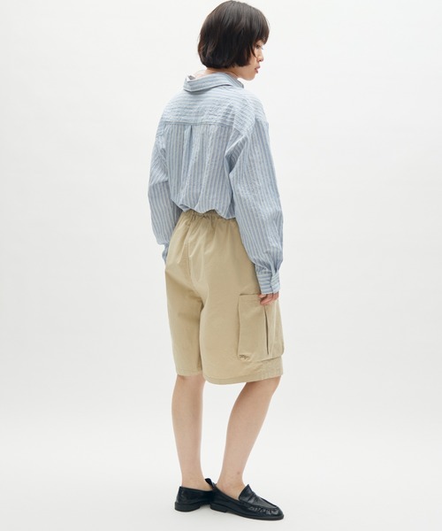 full/fill.(フルフィル)の「side pocket half pants / サイドポケットハーフパンツ(その他パンツ・レディース・アイボリー/ブラック・FREE)」の19枚目の写真