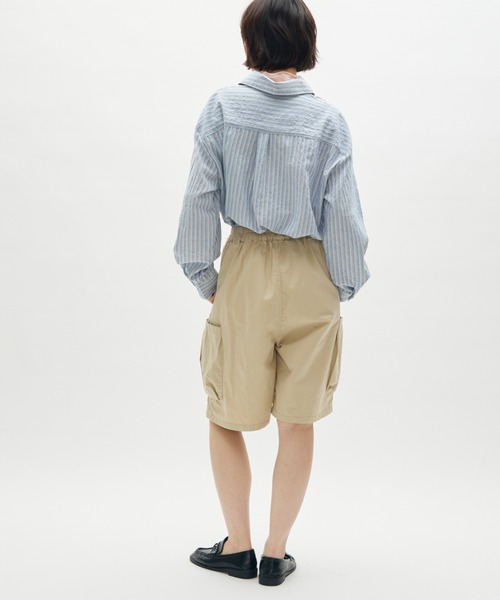 full/fill.(フルフィル)の「side pocket half pants / サイドポケットハーフパンツ(その他パンツ・レディース・アイボリー/ブラック・FREE)」の20枚目の写真