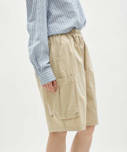full/fill.(フルフィル)の「side pocket half pants / サイドポケットハーフパンツ(その他パンツ・レディース・アイボリー/ブラック・FREE)」の13枚目の写真