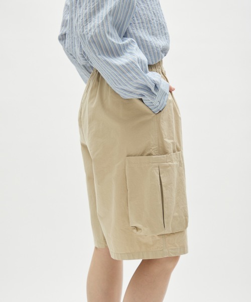 full/fill.(フルフィル)の「side pocket half pants / サイドポケットハーフパンツ(その他パンツ・レディース・アイボリー/ブラック・FREE)」の14枚目の写真
