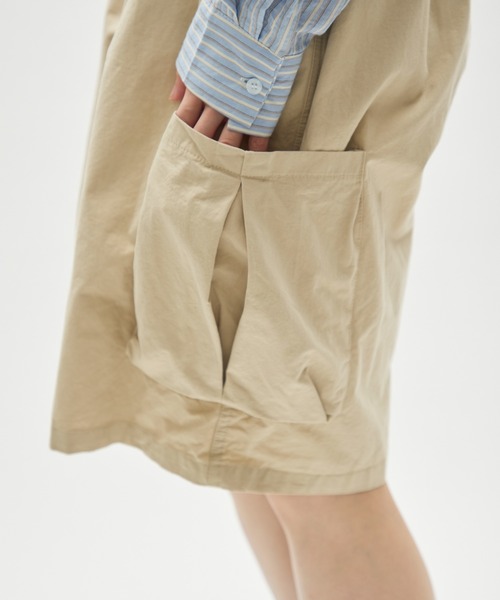 full/fill.(フルフィル)の「side pocket half pants / サイドポケットハーフパンツ(その他パンツ・レディース・アイボリー/ブラック・FREE)」の16枚目の写真