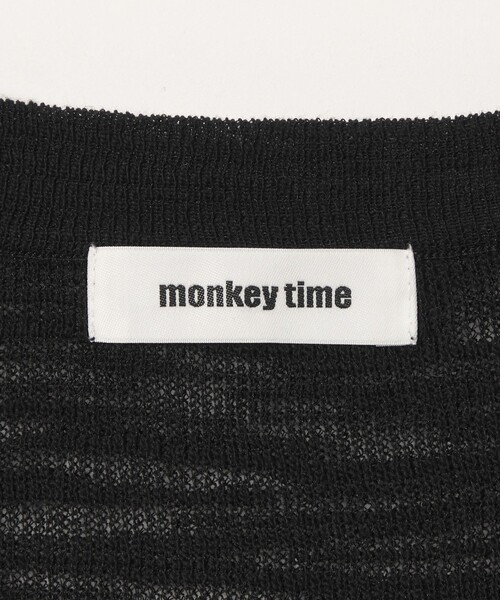 MONKEY TIME（モンキータイム）の「スラブ クルーネック スキッパー ベスト（ベスト・メンズ・レッド/ブラック・M/L）」の4枚目の写真