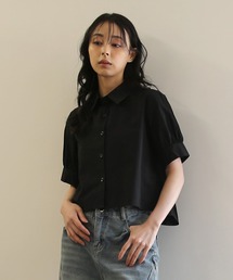 ZOZO限定 後ろタックショートシャツ