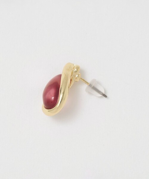 BEAUTY&YOUTH UNITED ARROWS(ビューティーアンドユースユナイテッドアローズ)の「クリアストーンモチーフ ドロップ ピアス(ピアス(両耳用)・レディース・ゴールド/シルバー・FREE)」の5枚目の写真