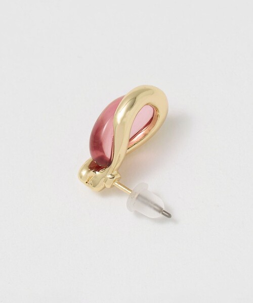 BEAUTY&YOUTH UNITED ARROWS(ビューティーアンドユースユナイテッドアローズ)の「クリアストーンモチーフ ドロップ ピアス(ピアス(両耳用)・レディース・ゴールド/シルバー・FREE)」の7枚目の写真