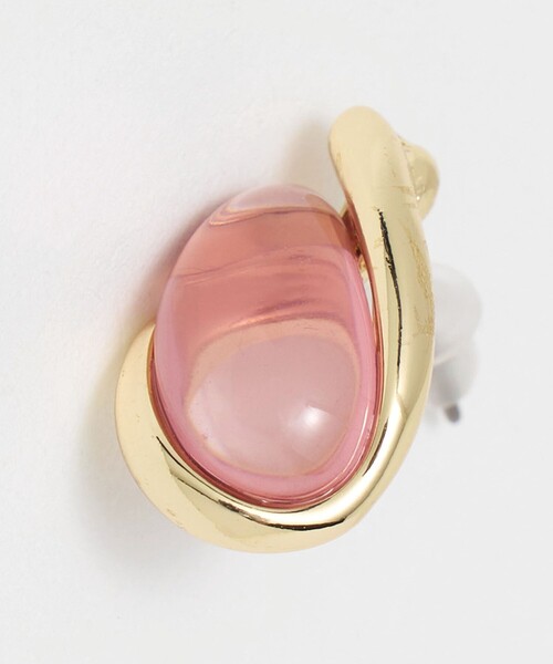 BEAUTY&YOUTH UNITED ARROWS(ビューティーアンドユースユナイテッドアローズ)の「クリアストーンモチーフ ドロップ ピアス(ピアス(両耳用)・レディース・ゴールド/シルバー・FREE)」の8枚目の写真
