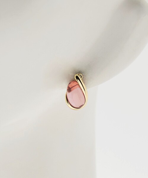 BEAUTY&YOUTH UNITED ARROWS(ビューティーアンドユースユナイテッドアローズ)の「クリアストーンモチーフ ドロップ ピアス(ピアス(両耳用)・レディース・ゴールド/シルバー・FREE)」の9枚目の写真