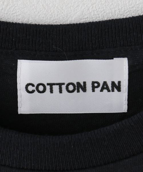 cotton pan（コットンパン）の「COTTON PAN / コットンパン Girl Tee（Tシャツ/カットソー・レディース・ブラック/ホワイト・SMALL）」の6枚目の写真