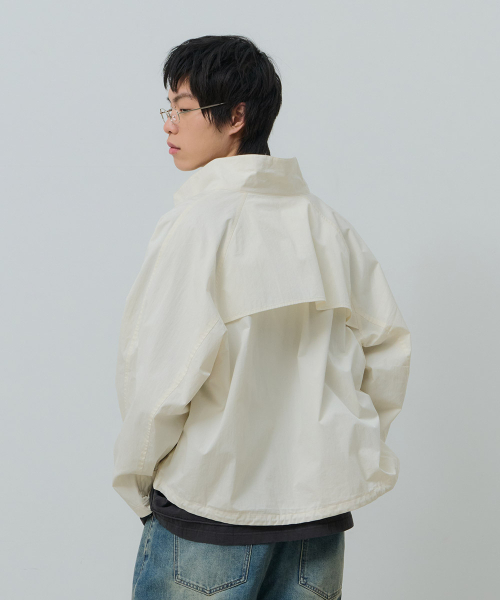 DESIRED(デシレッド)の「ハイネックジャンパー-FASK4101B0A(その他アウター・レディース・アイボリー・MEDIUM/LARGE/X-LARGE)」の6枚目の写真