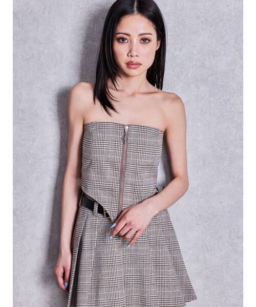 GYDA(ジェイダ)の「sacred edge cross ZIPブラウス(シャツ/ブラウス・レディース・ブラック/オフホワイト/その他1/その他2・FREE)」の3枚目の写真