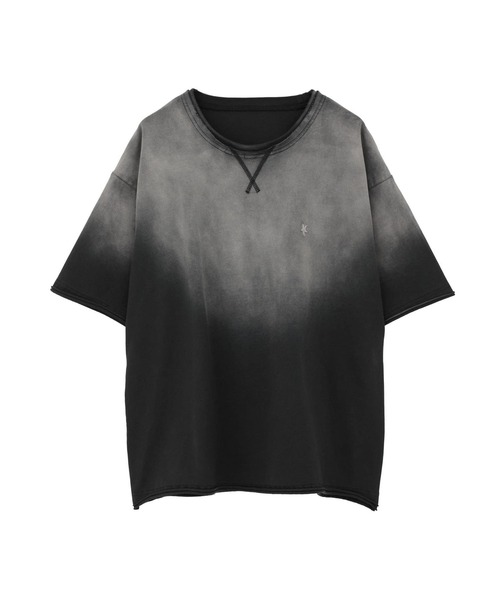CONVERSE TOKYO（コンバーストウキョウ）の「GRADATION DYE CUT-OFF TEE（Tシャツ/カットソー・レディース・ネイビー/ブラウン/ブラック・SMALL/MEDIUM）」の12枚目の写真