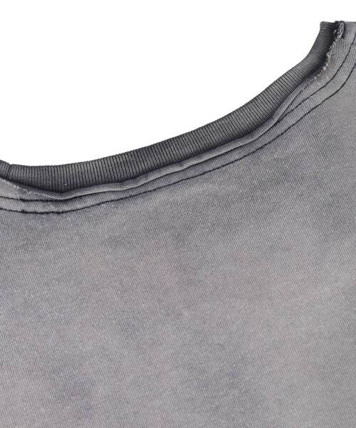 CONVERSE TOKYO（コンバーストウキョウ）の「GRADATION DYE CUT-OFF TEE（Tシャツ/カットソー・レディース・ネイビー/ブラウン/ブラック・SMALL/MEDIUM）」の14枚目の写真