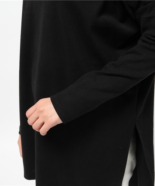 OUTLET(アウトレット)の「【Omekashi】タックスリーブプルオーバー(Tシャツ/カットソー・レディース・チャコールグレー/キャメル/ブラック・FREE)」の7枚目の写真