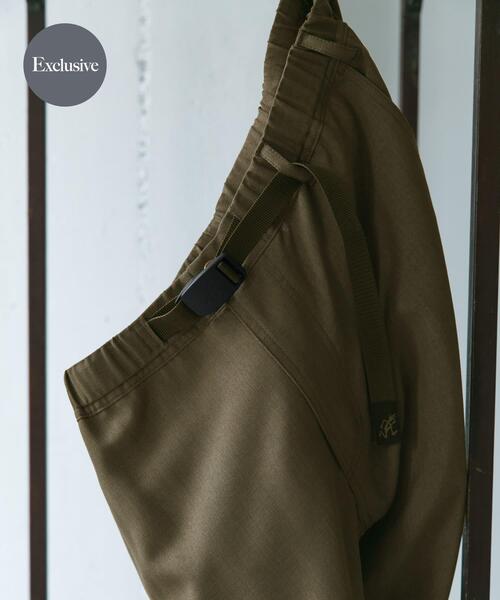 Gramicci(グラミチ)の「『別注』Gramicci for DOORS Linen Like Trouser(その他パンツ・メンズ・アイボリー/ブルー/スミクロ/モカ・LARGE/MEDIUM/SMALL)」の3枚目の写真
