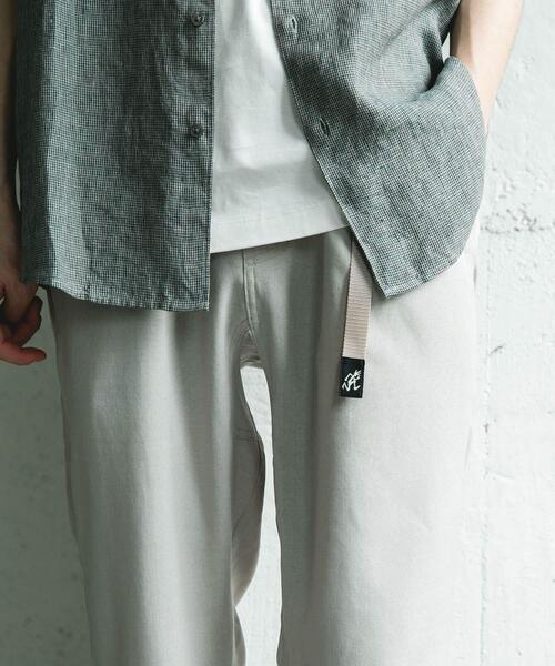 Gramicci(グラミチ)の「『別注』Gramicci for DOORS Linen Like Trouser(その他パンツ・メンズ・アイボリー/ブルー/スミクロ/モカ・LARGE/MEDIUM/SMALL)」の17枚目の写真