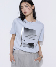 COMME CA（コムサ）の「スーピマコットンポンチ Tシャツ（Tシャツ/カットソー）」
