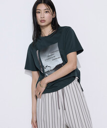 COMME CA（コムサ）の「スーピマコットンポンチ Tシャツ（Tシャツ/カットソー）」