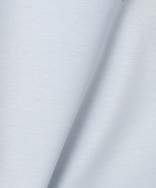 COMME CA(コムサ)の「スーピマコットンポンチ Tシャツ(Tシャツ/カットソー・レディース・ホワイト/サックスブルー/ネイビー/グリーン・9号/11号)」の5枚目の写真