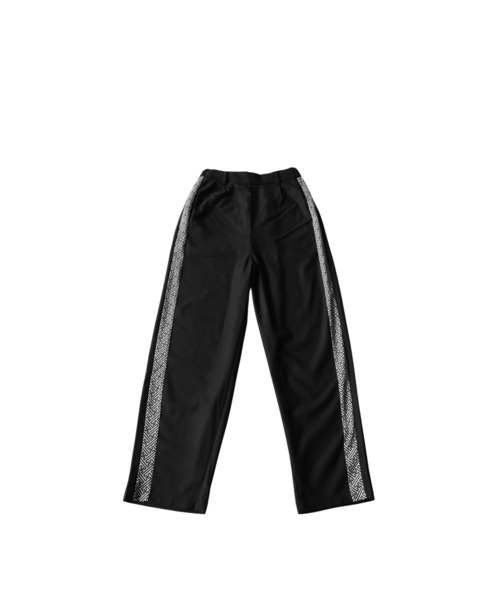 antiqua(アンティカ)の「幾何学柄 サイドライン ワイドパンツ(その他パンツ・レディース・ネイビー系/ブラック×ホワイト・LARGE/MEDIUM)」の14枚目の写真