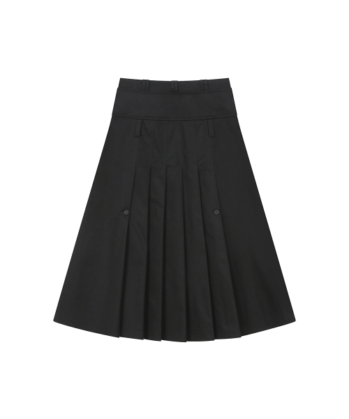 Miseki SEOUL(ミセキソウル)の「Layered pleats maxi skirt BLACK(スカート・レディース・その他・1/2)」の3枚目の写真