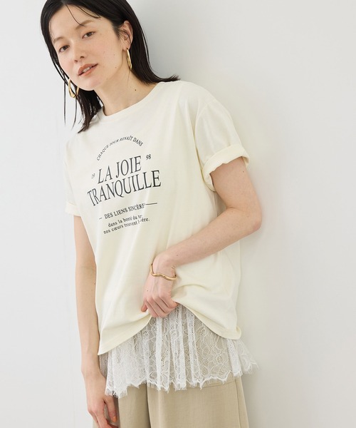 ROPE' PICNIC（ロペピクニック）の「レースドッキングタンク/着丈が選べる（タンクトップ・レディース・ホワイト・M/TM）」の11枚目の写真