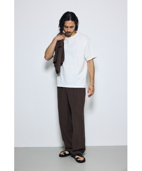 AZUL by moussy(アズールバイマウジー)の「バーティカルグラフィックTシャツ(Tシャツ/カットソー・メンズ・ホワイト/ブラック/グレー・LARGE/MEDIUM/SMALL)」の14枚目の写真