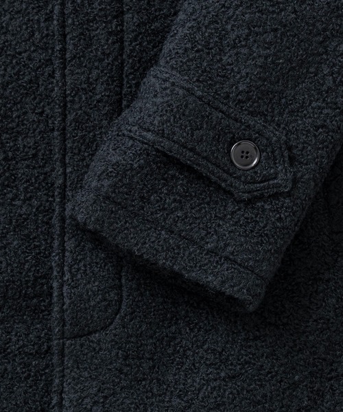 BEDWIN & THE HEARTBREAKERS(ベドウィン アンド ザ ハートブレイカーズ)の「WOOL BALMACAAN COAT "Balmacaan"(その他アウター・メンズ・グレー/ブラック/ブルー・MEDIUM/LARGE)」の13枚目の写真