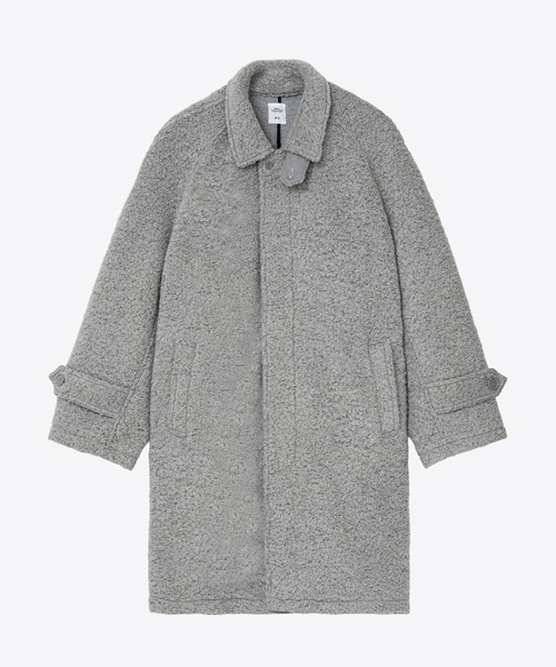 BEDWIN & THE HEARTBREAKERS(ベドウィン アンド ザ ハートブレイカーズ)の「WOOL BALMACAAN COAT "Balmacaan"(その他アウター・メンズ・グレー/ブラック/ブルー・MEDIUM/LARGE)」の16枚目の写真