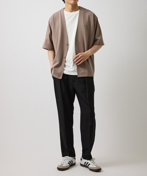 le cercle ADAM ET ROPE'(ルセルクルアダムエロペ)の「ショートスリーブアンサンブルカーディガン(アンサンブル・レディース・ベージュ/ネイビー/グレー・L/LL/M)」の18枚目の写真