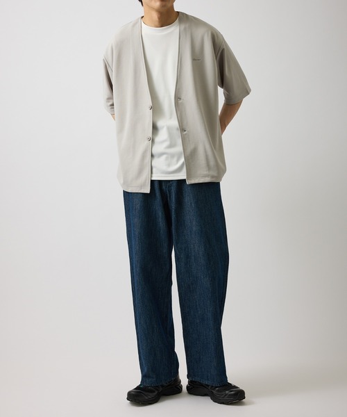 le cercle ADAM ET ROPE'(ルセルクルアダムエロペ)の「ショートスリーブアンサンブルカーディガン(アンサンブル・レディース・ベージュ/ネイビー/グレー・L/LL/M)」の16枚目の写真