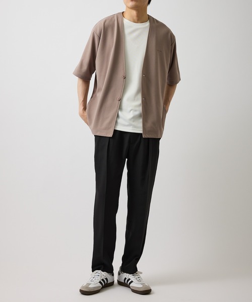 le cercle ADAM ET ROPE'(ルセルクルアダムエロペ)の「ショートスリーブアンサンブルカーディガン(アンサンブル・レディース・ベージュ/ネイビー/グレー・L/LL/M)」の17枚目の写真