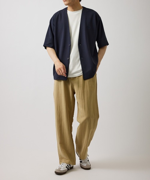 le cercle ADAM ET ROPE'(ルセルクルアダムエロペ)の「ショートスリーブアンサンブルカーディガン(アンサンブル・レディース・ベージュ/ネイビー/グレー・L/LL/M)」の13枚目の写真