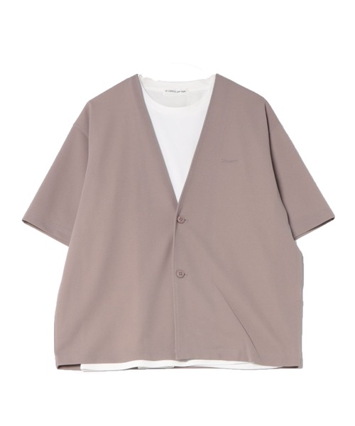 le cercle ADAM ET ROPE'(ルセルクルアダムエロペ)の「ショートスリーブアンサンブルカーディガン(アンサンブル・レディース・ベージュ/ネイビー/グレー・L/LL/M)」の19枚目の写真