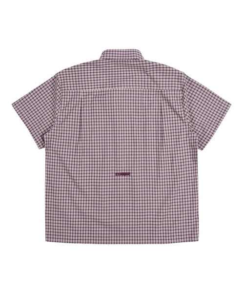 ERSCO(イーアルエスコ)の「プレイドシャツ_バイオレット(シャツ/ブラウス・レディース・その他・X-LARGE/LARGE/MEDIUM)」の2枚目の写真