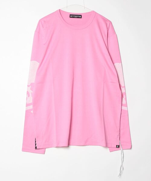 mastermind JAPAN（マスターマインド）の「CARBON COPY LS TEE（Tシャツ/カットソー・メンズ・ピンク/イエロー/レッド・XL）」の2枚目の写真