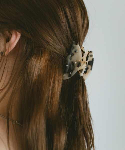 VANNIE U(ヴァニーユー)の「ホログラムストーンミニバレッタ(バレッタ/ヘアクリップ・レディース・ホワイト/ライトブルー/その他・FREE)」の15枚目の写真