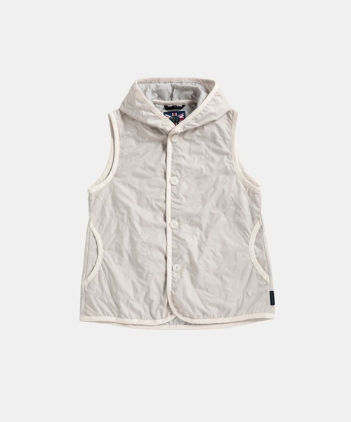 LAVENHAM(ラベンハム)の「Unwadded Barton Womens / アンワディッド バートン ウィメンズ(ベスト・レディース・オフホワイト・14/12/10/8/6)」の1枚目の写真