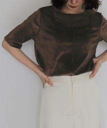 cheriella（シェリエラ）の「【cheriella】シアーベロアトップス SHEER VELOUR TOPS（Tシャツ/カットソー）」