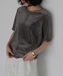 cheriella（シェリエラ）の「【cheriella】シアーベロアトップス SHEER VELOUR TOPS（Tシャツ/カットソー）」