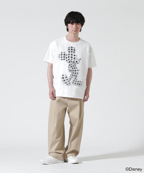 TRIPPY ART(トリッピーアート)の「TRIPPY ART(トリッピーアート) DOT MICKEY 3D TEE / ドットミッキー3D Tシャツ(Tシャツ/カットソー・メンズ・ホワイト・S/M/L)」の2枚目の写真