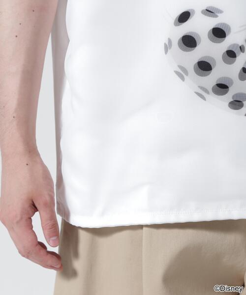 TRIPPY ART(トリッピーアート)の「TRIPPY ART(トリッピーアート) DOT MICKEY 3D TEE / ドットミッキー3D Tシャツ(Tシャツ/カットソー・メンズ・ホワイト・S/M/L)」の9枚目の写真