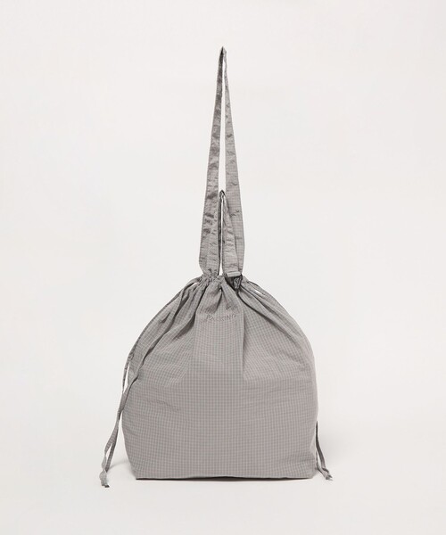PACKING(パッキング)の「【別注】<PACKING>GLR リップストップ トートバッグ(ショルダーバッグ・メンズ・ダークブラウン/マスタード/ライトグレー・FREE)」の4枚目の写真