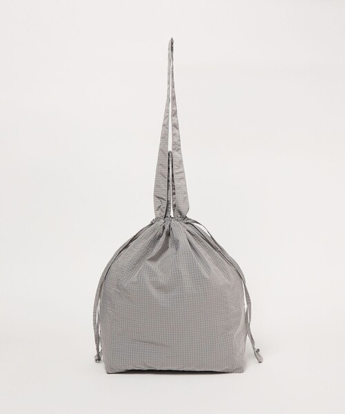 PACKING(パッキング)の「【別注】<PACKING>GLR リップストップ トートバッグ(ショルダーバッグ・メンズ・ダークブラウン/マスタード/ライトグレー・FREE)」の6枚目の写真