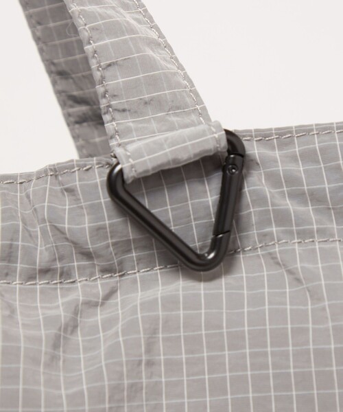 PACKING(パッキング)の「【別注】<PACKING>GLR リップストップ トートバッグ(ショルダーバッグ・メンズ・ダークブラウン/マスタード/ライトグレー・FREE)」の12枚目の写真