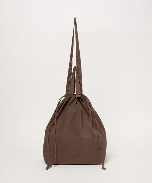 PACKING(パッキング)の「【別注】<PACKING>GLR リップストップ トートバッグ(ショルダーバッグ・メンズ・ダークブラウン/マスタード/ライトグレー・FREE)」の15枚目の写真