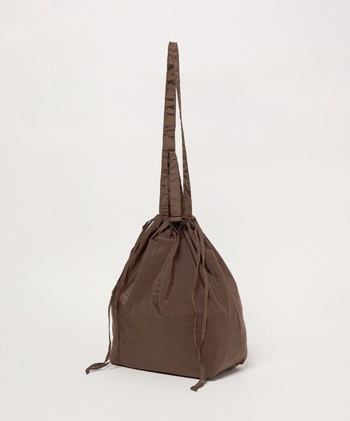 PACKING(パッキング)の「【別注】<PACKING>GLR リップストップ トートバッグ(ショルダーバッグ・メンズ・ダークブラウン/マスタード/ライトグレー・FREE)」の16枚目の写真