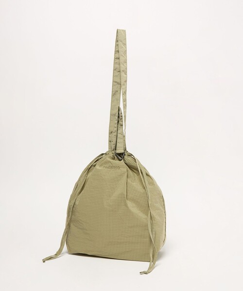 PACKING(パッキング)の「【別注】<PACKING>GLR リップストップ トートバッグ(ショルダーバッグ・メンズ・ダークブラウン/マスタード/ライトグレー・FREE)」の21枚目の写真