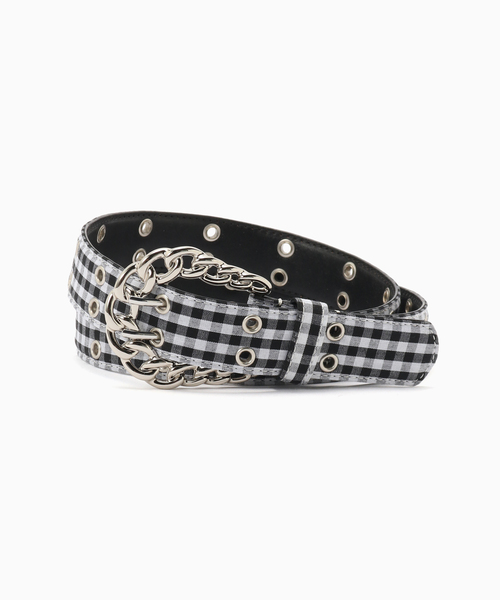 AFB（エーエフビー）の「AFB / エーエフビー FLANNEL CHECK BELT