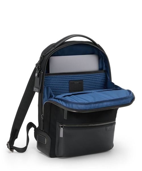 TUMI(トゥミ)の「HARRISON 「ブラッドナー」バックパック(A4/PC14インチまで対応)(バックパック/リュック・メンズ・ブラック・FREE)」の3枚目の写真